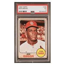 Bob Gibson PSA 5 1968 Topps Card #100