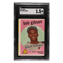 Bob Gibson SGC 1.5 1959 Topps Card #514