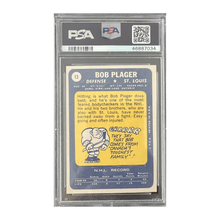Bob Plager PSA 8 NEAR MINT 1969 Topps #13