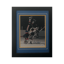 Bob Plager St Louis Blues Autographed Framed 8x10 - JSA COA