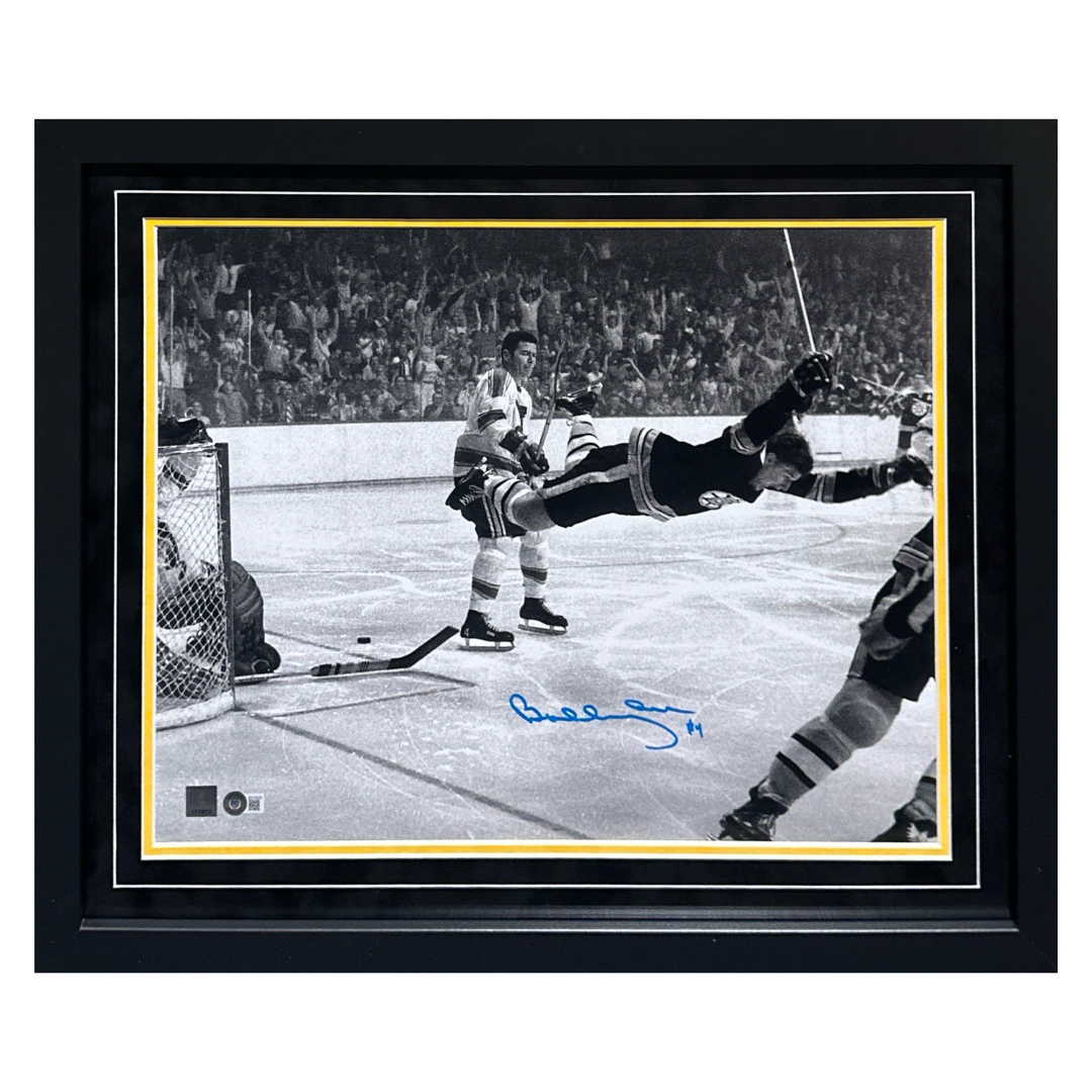 Bobby Orr Boston Bruins Autographed Framed 16x20 - Beckett COA