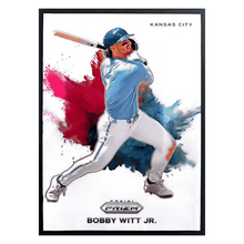 Bobby Witt Jr 2024 Panini Prizm Colorblast SSP Card #10