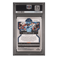 Bobby Witt Jr PSA 10 2022 Panini Prizm Purple Rookie RC Card #33