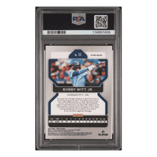 Bobby Witt Jr PSA 10 2022 Panini Prizm Purple Rookie RC Card #33