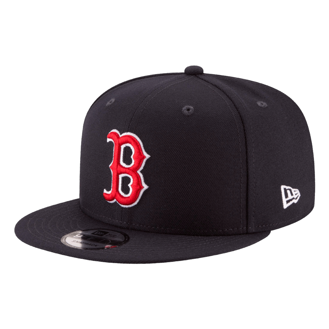 Boston Red Sox Basic OTC New Era Navy 9FIFTY Adjustable Snapback Hat