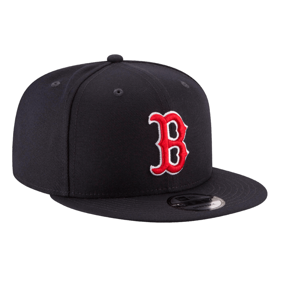 Boston Red Sox Basic OTC New Era Navy 9FIFTY Adjustable Snapback Hat