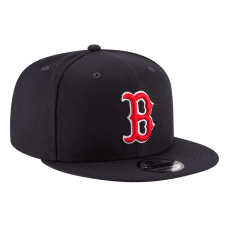 Boston Red Sox Basic OTC New Era Navy 9FIFTY Adjustable Snapback Hat