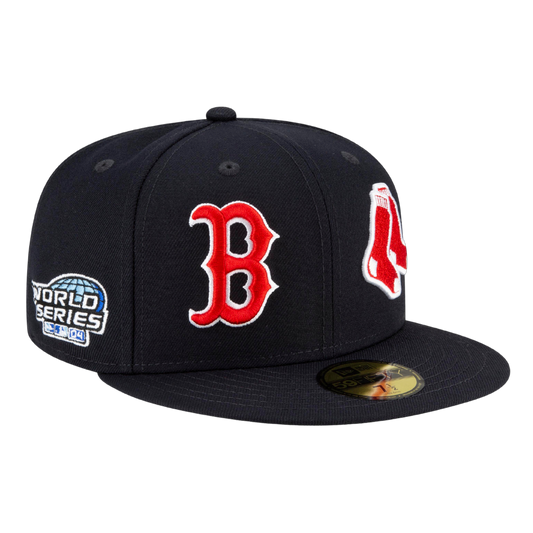 Boston Red Sox Patch Pride 59FIFTY Fitted Hat