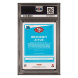 Brandon Aiyuk PSA 9 2020 Panini Donruss Optic Red Hyper Rated Rookie Card #169