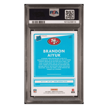 Brandon Aiyuk PSA 9 2020 Panini Donruss Optic Red Hyper Rated Rookie Card #169