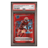 Brandon Aiyuk PSA 9 2020 Panini Donruss Optic Red Hyper Rated Rookie Card #169
