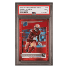 Brandon Aiyuk PSA 9 2020 Panini Donruss Optic Red Hyper Rated Rookie Card #169