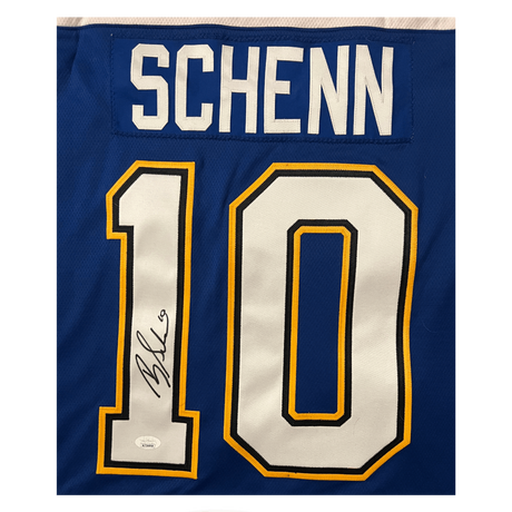 Brayden Schenn St Louis Blues Autographed Fanatics Home Jersey - JSA COA