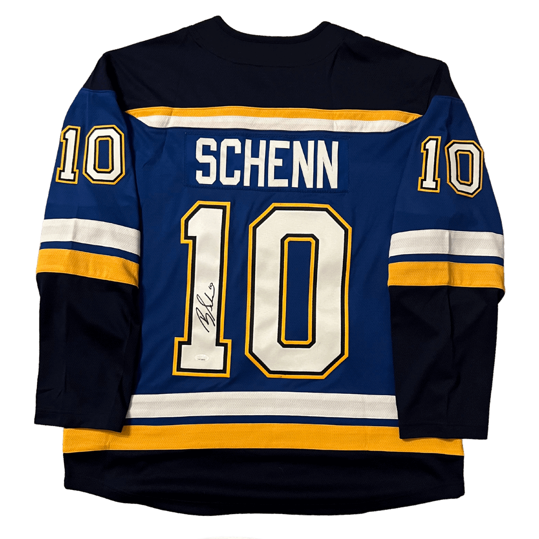 Brayden Schenn St Louis Blues Autographed Fanatics Home Jersey - JSA COA