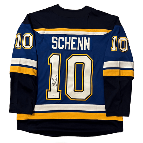 Brayden Schenn St Louis Blues Autographed Fanatics Home Jersey - JSA COA