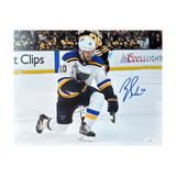 Brayden Schenn St Louis Blues Autographed Celebrating 11x14 Photo - JSA COA