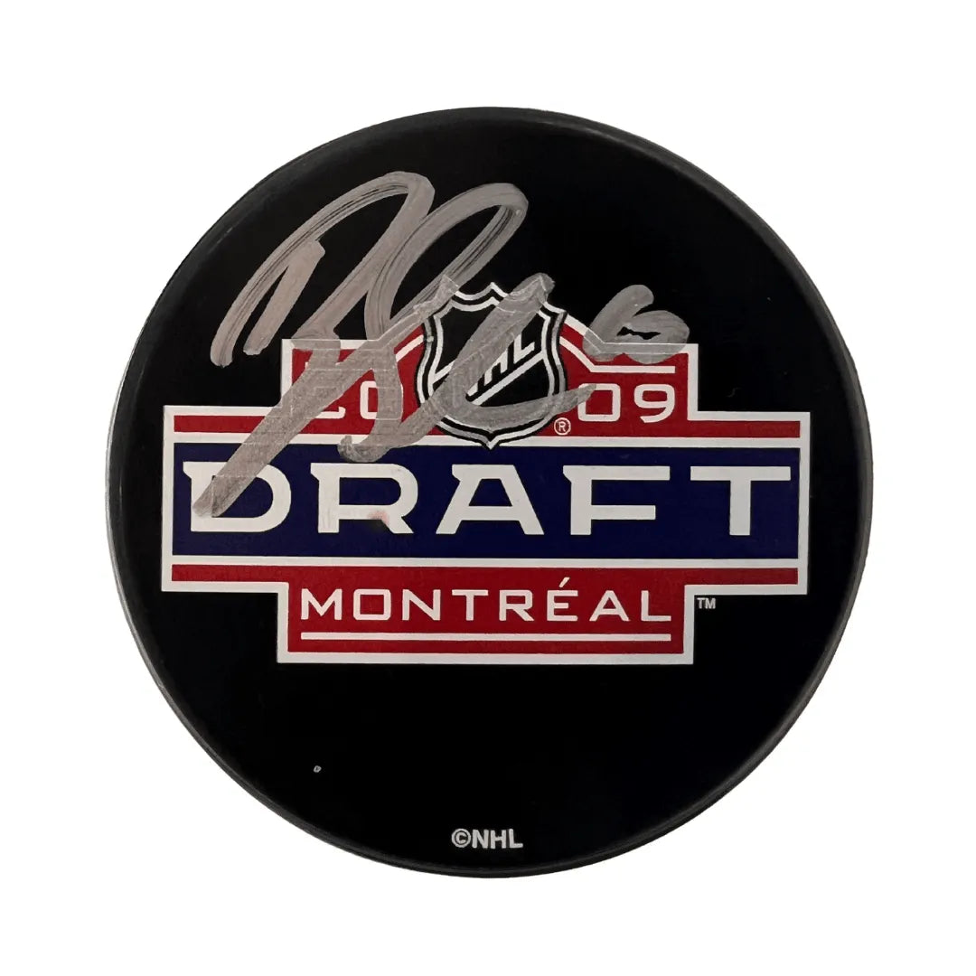 Brayden Schenn St Louis Blues Autographed 2009 NHL Draft Puck - JSA COA
