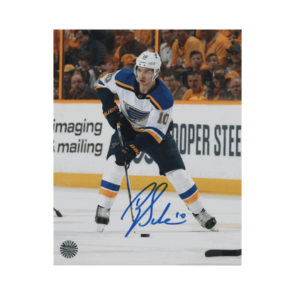 Brayden Schenn St Louis Blues Autographed Away 8x10 Photo - Fan Cave COA