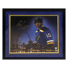 Brayden Schenn St Louis Blues Autographed Framed 16x20 Photo - JSA COA