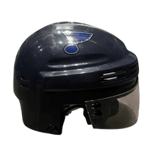 Brayden Schenn St Louis Blues Autographed Mini Replica Blue Helmet with Inscription - JSA COA