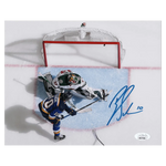 
Brayden Schenn St Louis Blues Autographed Overhead Photo - JSA COA