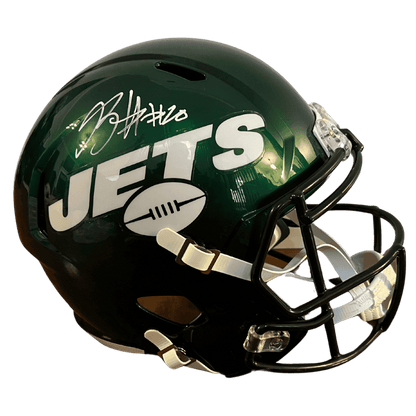 Breece Hall New York Jets Autographed F/S Speed Replica Helmet - Fanatics COA