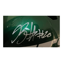 Breece Hall New York Jets Autographed F/S Speed Replica Helmet - Fanatics COA