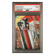 Breece Hall PSA 9 2022 Panini Select Turbocharged Tie Dye Prizm Rookie RC #d /25 Card #TUR23