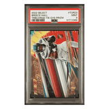 Breece Hall PSA 9 2022 Panini Select Turbocharged Tie Dye Prizm Rookie RC #d /25 Card #TUR23