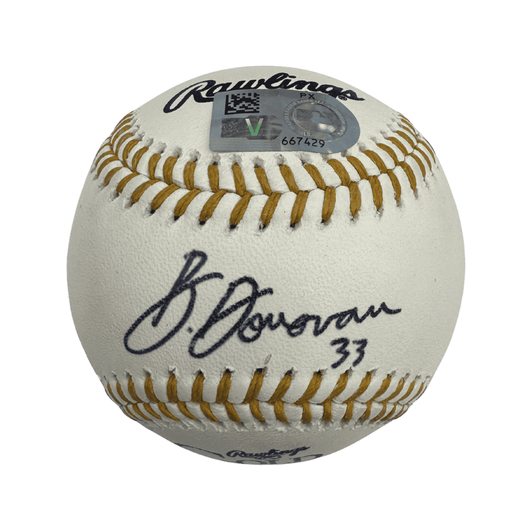 Brendan Donovan St Louis Cardinals Autographed Gold Glove Baseball - MLB COA (SS)
