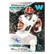 Brian Robinson Jr 2023 Panini Black Autograph Platinum Rookie RC 1/1 Card #97