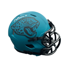 Brian Thomas Jr Jacksonville Jaguars Autographed Mini Rave Speed Helmet - Fanatics COA