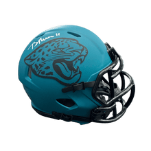 Brian Thomas Jr Jacksonville Jaguars Autographed Mini Rave Speed Helmet - Fanatics COA