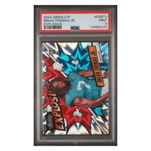Brian Thomas Jr PSA 9 2024 Panini Absolute Explosive Rookie RC Card #EXBTJ