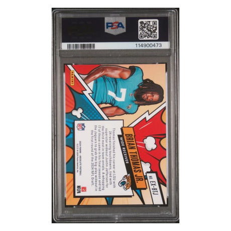 Brian Thomas Jr PSA 9 2024 Panini Absolute Explosive Rookie RC Card #EXBTJ