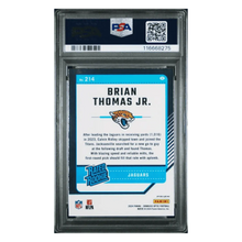 Brian Thomas Jr PSA 9 2024 Panini Donruss Optic Blue Scope Rated Rookie Card #214