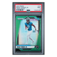 Brian Thomas Jr PSA 9 2024 Panini Prizm Green Prizm Rookie RC Card #314
