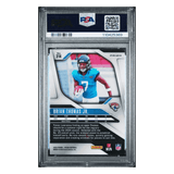 Brian Thomas Jr PSA 9 2024 Panini Prizm Green Prizm Rookie RC Card #314