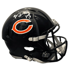 Brian Urlacher Chicago Bears Autographed Full Size Replica Helmet with Inscription - Beckett