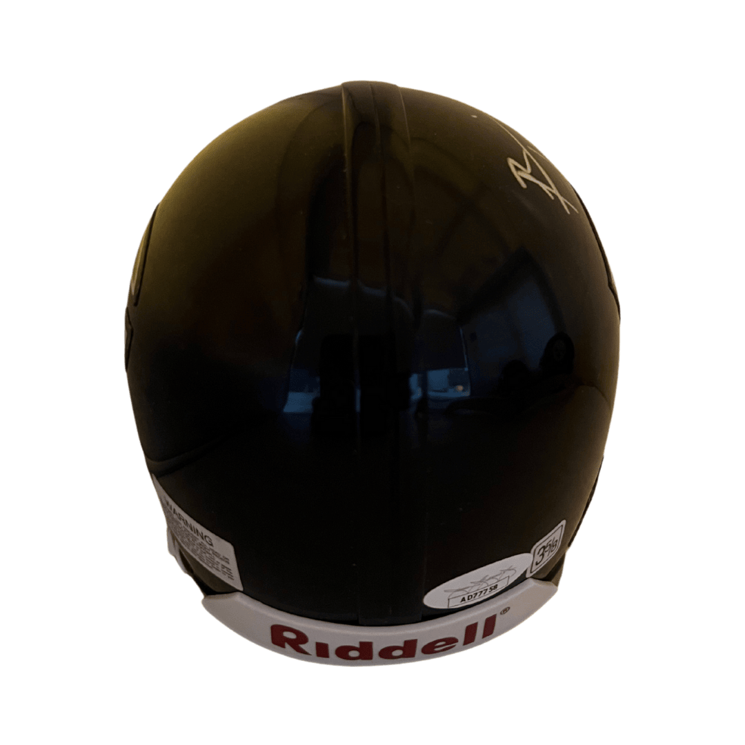 Brian Urlacher Chicago Bears Autographed Mini Speed Helmet - JSA COA