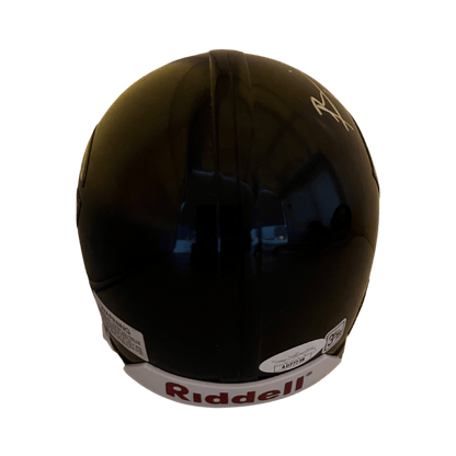 Brian Urlacher Chicago Bears Autographed Mini Speed Helmet - JSA COA