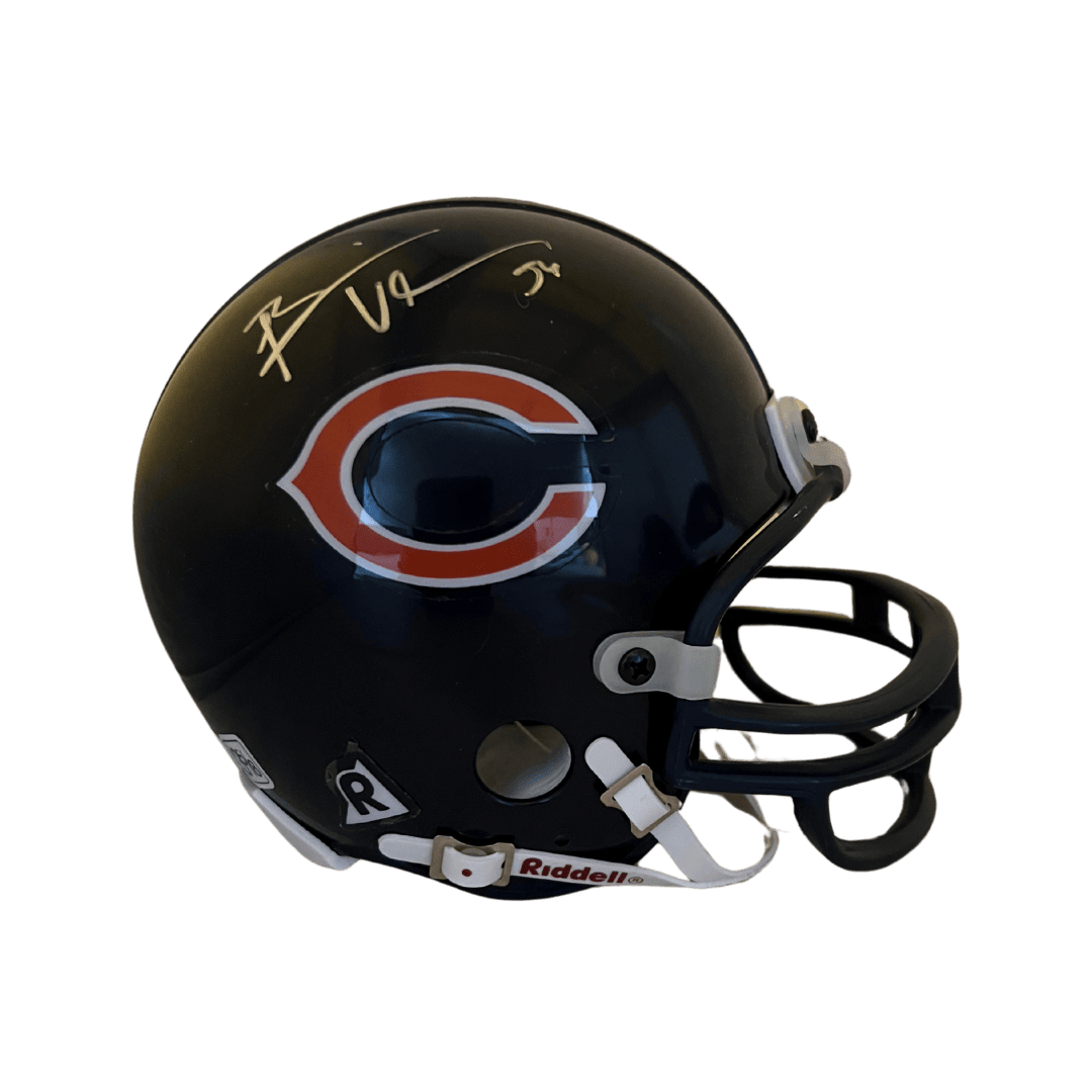 Brian Urlacher Chicago Bears Autographed Mini Speed Helmet - JSA COA