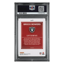 Brock Bowers PSA 10 2024 Panini Donruss Optic Uptowns Rookie RC Card #8