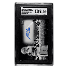 Brock Bowers SGC 9.5 2024 Topps Midnight Rookie Horizon Signatures Equinox #1/ 20 Card #RHS-BB