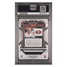 Brock Purdy PSA 10 2022 Panini Prizm Rookie RC Card #353