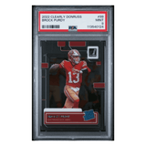 Brock Purdy PSA 9 2022 Panini Clearly Donruss Rated Rookie Card #99