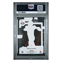 Brock Purdy PSA 9 2022 Panini Clearly Donruss Rated Rookie Card #99