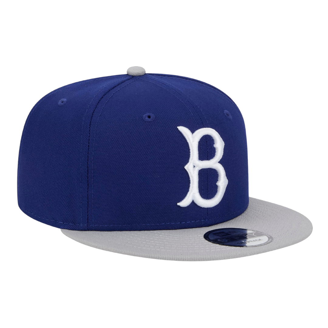 Brooklyn Dodgers Official Team Color New Era Royal/Grey 9FIFTY Adjustable Snapback Hat