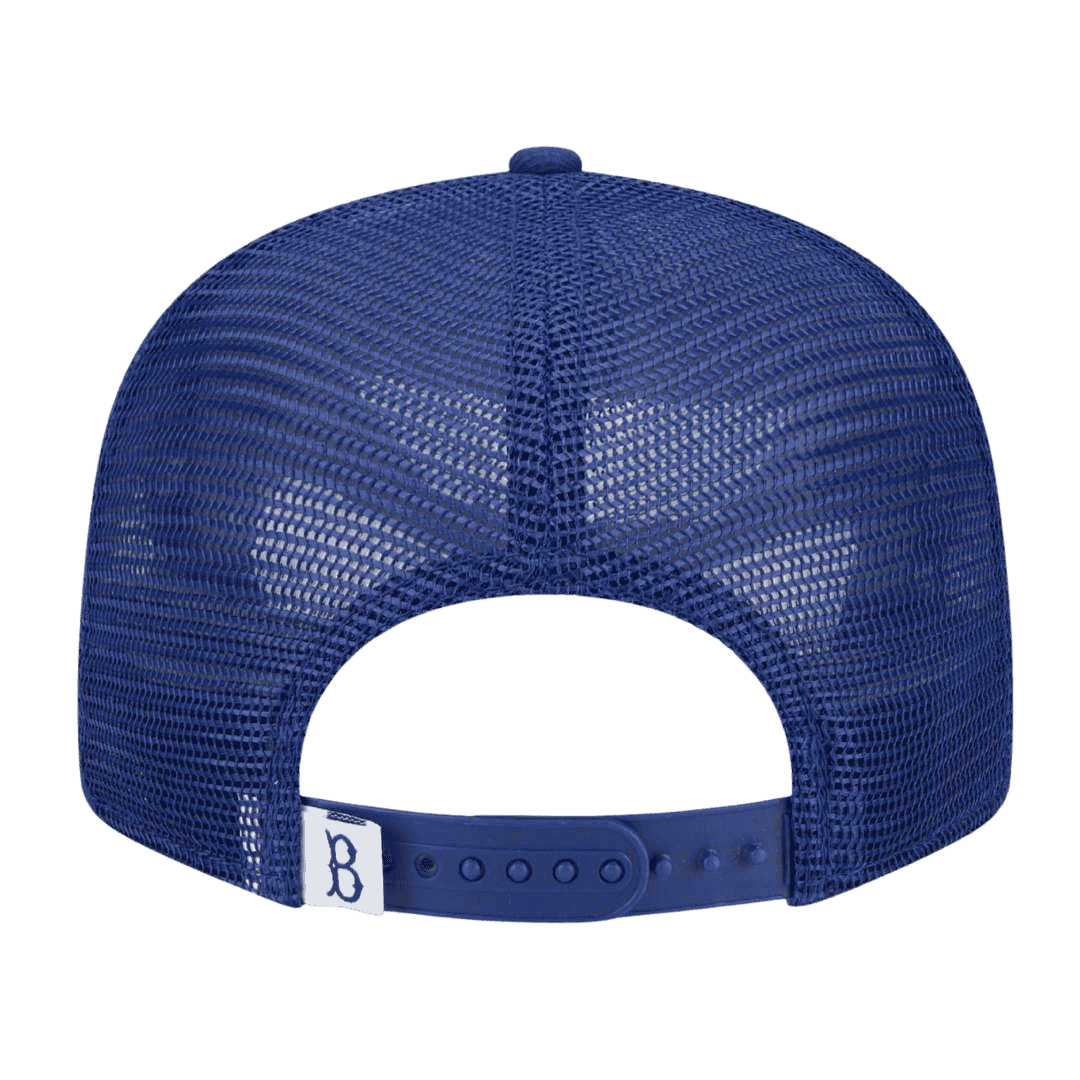 Brooklyn Dodgers Trucker Meshback New Era Royal 9FIFTY Adjustable Snapback Hat