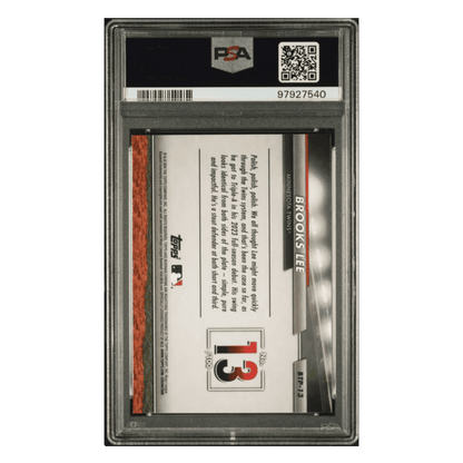 Brooks Lee PSA 10 2024 Topps Bowman Scouts' Top 100 Card #BTP13